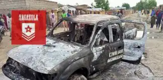 ISWAP kills 3 Civilian JTF, 13 others, abducts three humanitarian workers in Borno