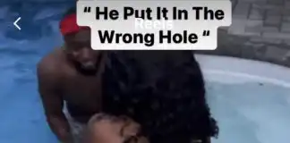 Video of a man 'giving oral s3x' at a public pool party goes viral