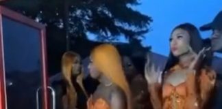VIDEO: Naija Cross-dressers turn up in asoebi for their coworker’s birthday party