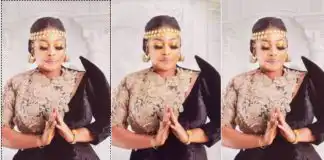 Bimbo Akinsanya reacts as her photographer ‘dashes’ her fake hips to stop her from undergoing surgery [photos]