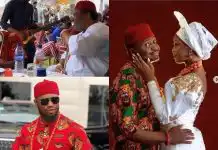 First Photos from Traditional Wedding of Comedian Funnybone and His Wife