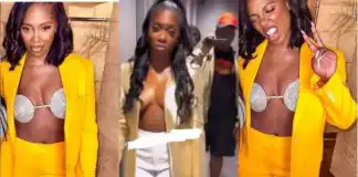 Nigerians questions Tiwa Savage’s parenting skills over her love for ‘revealing’ outfits