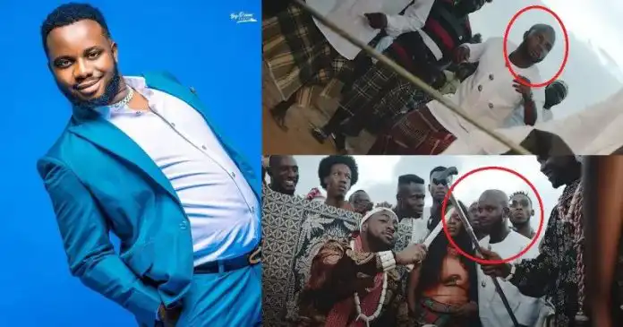 Nigerians react after spotting Comedian, Sabinus in a music video from four years ago (WATCH)