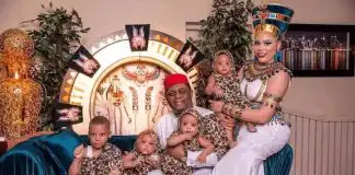 FFK Elated As Ex-Wife, Precious Chikwendu Visits His Home After 2 Years Of Separation