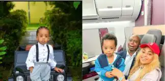 Heavily Pregnant Regina Daniels Excited As Son Clocks 2 Tomorrow (Photos)