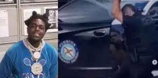 Rapper Kodak Black arrested in Florida on drug trafficking charges after Police found dozens of oxycodone pills on him