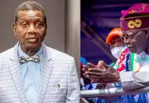 Redeemed Christian Church of God denies meeting/endorsing Tinubu and APC
