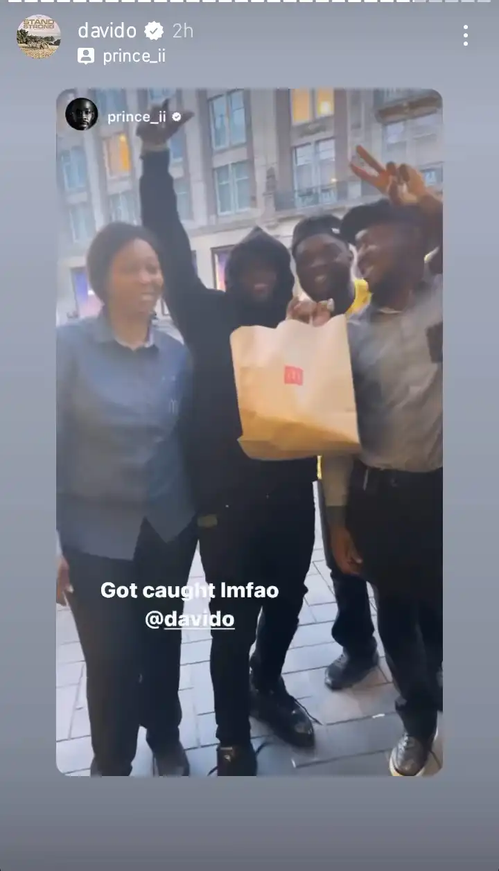 Davido gets caught by fans as he disguised in Amsterdam Kemi Filani blog