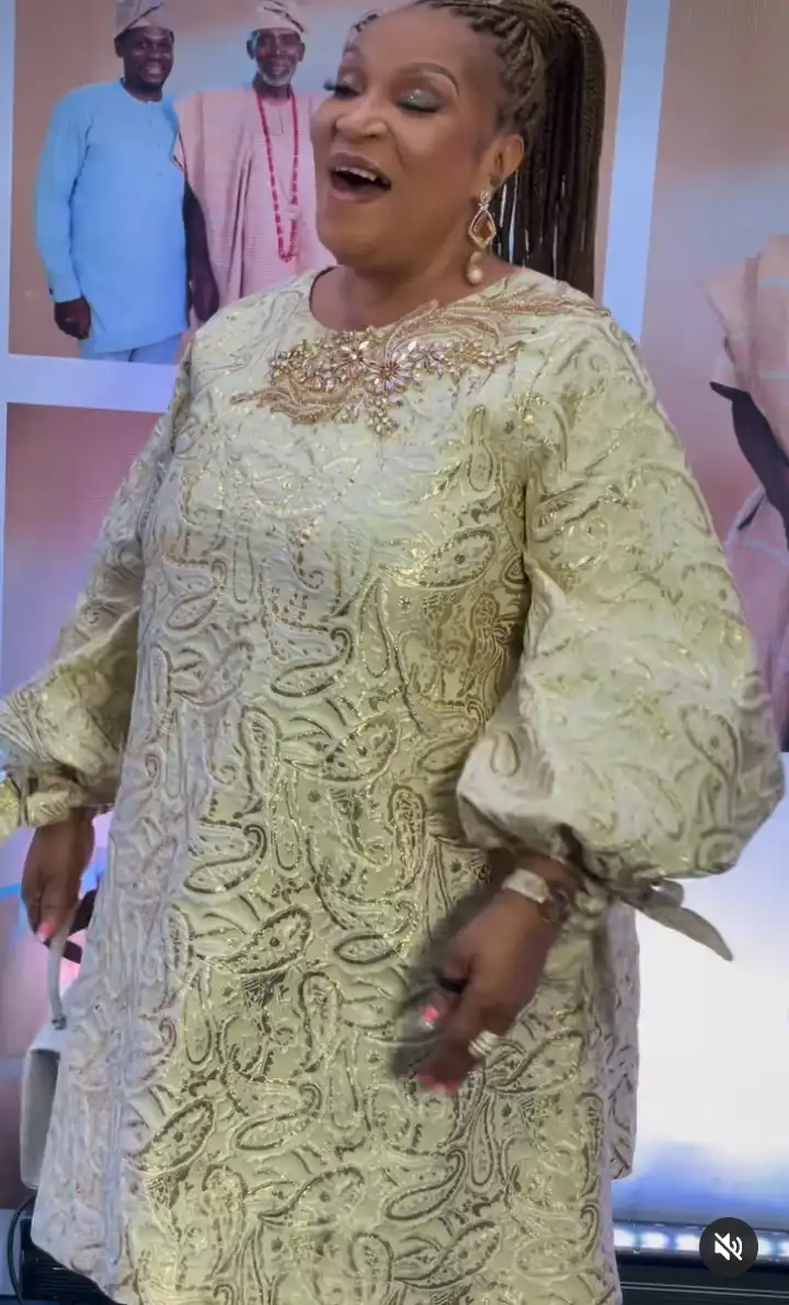 Ngozi Nwosu at Olu Jacobs 80th birthday party Kemi Filani blog
