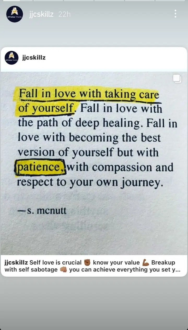 Self love is crucial JJC Skillz Kemi Filani blog.jpg