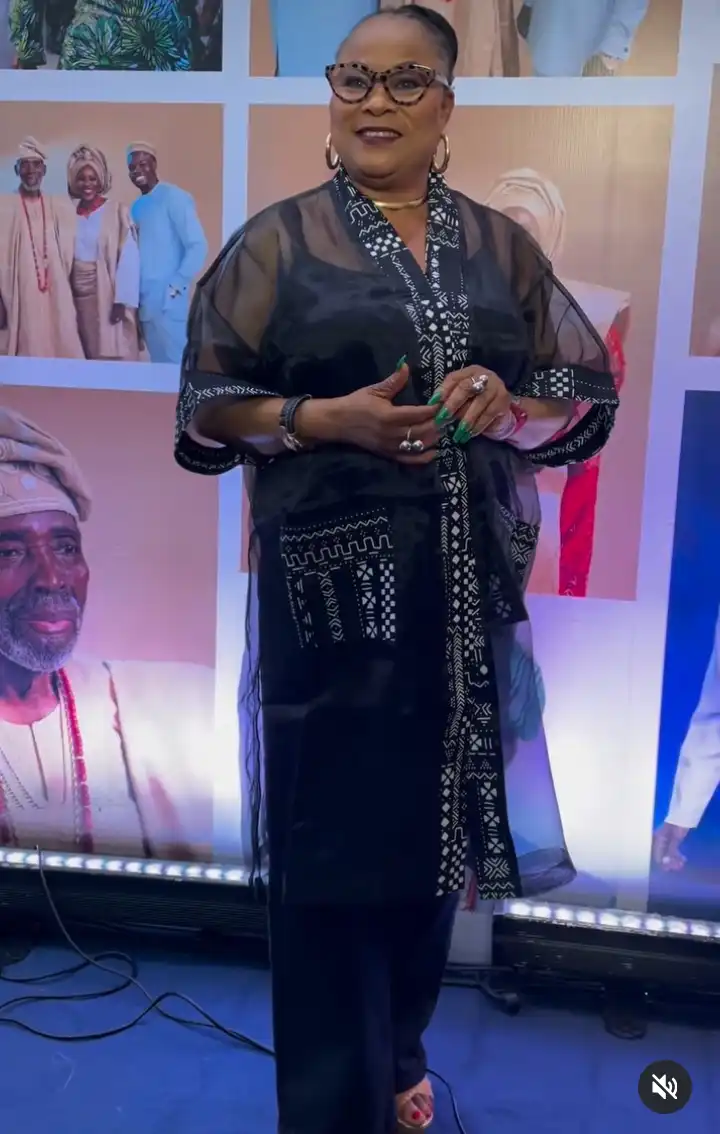 Sola Sobowale at Olu Jacobs 80th birthday party Kemi Filani blog