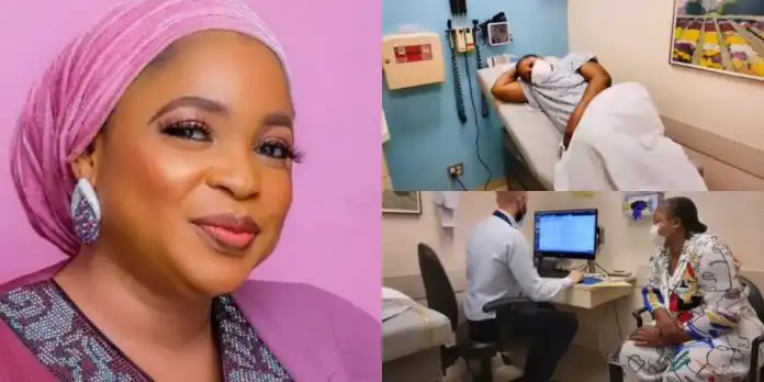 Yoruba Actress, Kemi Afolabi begins lupus treatment at US hospital (Photos)