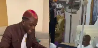 Singer, Portable displays humility as Ooni of Ife blesses him (Video)