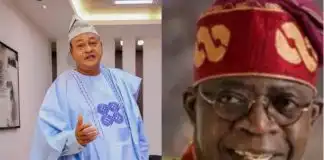 Netizens drag Jide Kosoko as he reveals why he supports Tinubu
