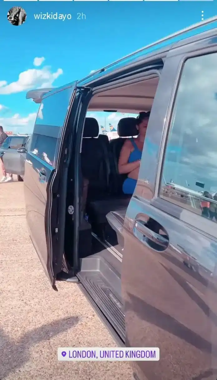 Wizkid shows off photos of his pregnant manager, Jada Pallock (Video)