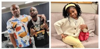 Netizens drags little Imade Adeleke after she queries father, Davido on why he didn’t sack logistics manager, Isreal DMW (Video)