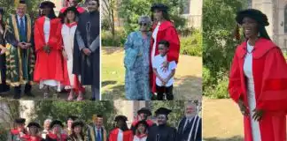 Tiwa Savage receives honorary Doctorate degree from her alma mater, Kent University (Video)