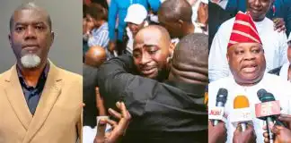Reno Omokri praises Davido’s support for Senator Adeleke