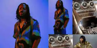 Popular Singer and Songwriter, Adekunle Gold Gifts Wife, Simi A New Car (Video)