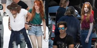 Johnny Depp Photographed With Red-Haired Woman Reported To Be His French Teacher