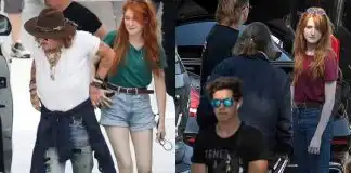 Johnny Depp Photographed With Red-Haired Woman Reported To Be His French Teacher