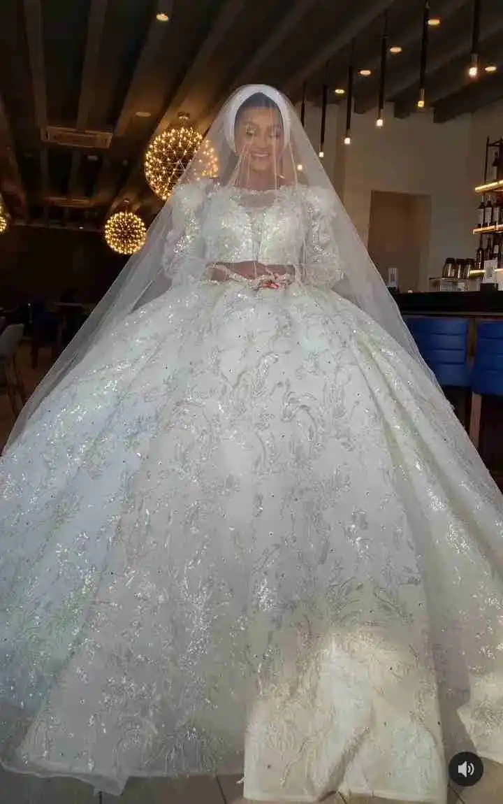 Reactions as Mercy Aigbe shares throwback video from her White wedding