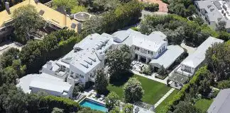 Newlyweds Jennifer Lopez and Ben Affleck's stunning $60m seven-bedroom mansion that boasts multiple guest houses, a movie theater, and its own hair salon (photos)