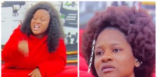 BBNaija: Amaka confronts Phyna over her romance with Groovy (Video)