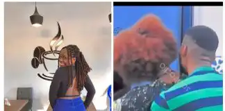 Daniella tells Dotun hours after their aggressive actions under the duvet (Video)