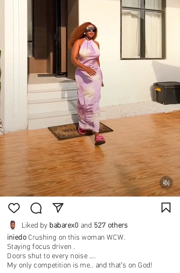 Ini Edo reacts to lesbianism reports