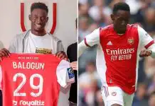 Arsenal striker, Folarin Balogun joins Stade de Reims on loan