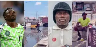 Ahmed Musa sends N500,000 to former Nigerian Olympic Athlete Bassey Etim spotted filling Pot Holes in Ajah (Video)