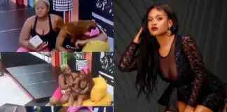 #BBNaijaS7: Phyna breaks down in tears after being nominated again for eviction (Video)