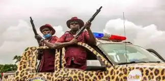 Luck runs out as Amotekun arrests 151 Northerners in Ondo