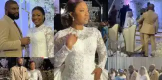Mercy Chinwo rolls out stunning white wedding photos [Photos & Video]