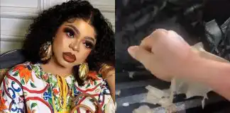 Bobrisky dragged after revealing his new ‘skin peeling’ process