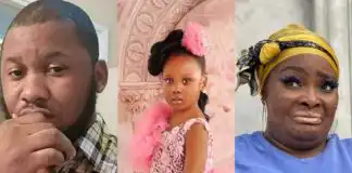 Saheed Aranmolate ignores beef between him and Ronke Odusanya to celebrate daughter’s birthday