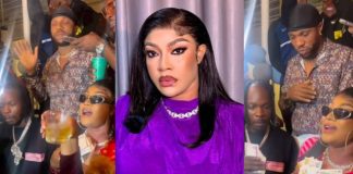 Naira Marley, Charles Okocha, Others Rain Bundles Of Cash At Angela Okorie’s 36th Birthday Party [Video]