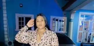 Nollywood Actress, Nkechi Blessing Stirs Reactions As She Visits Ex-boyfriend’s Home Town