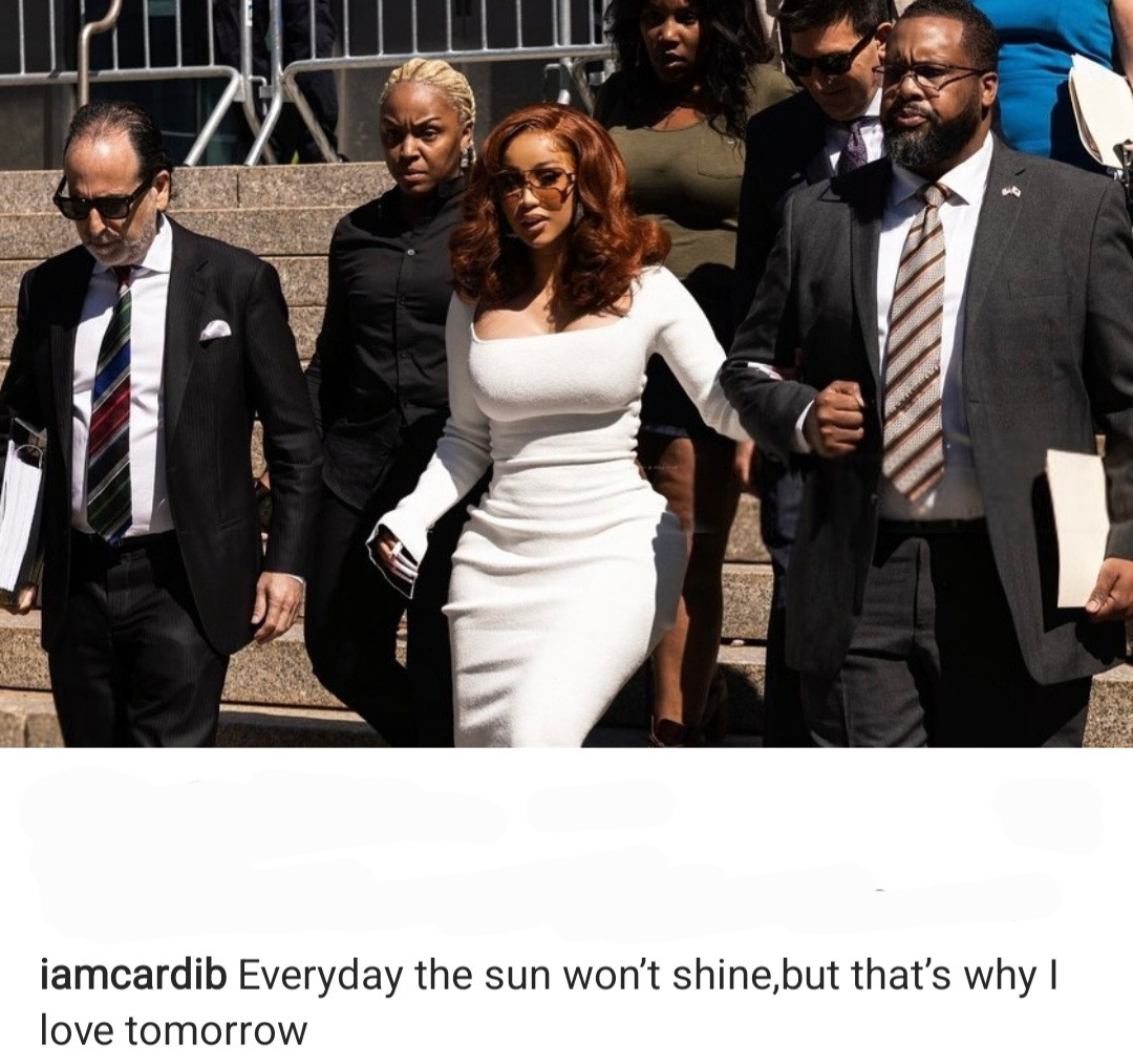 Cardi B reacts after she was punished with 15 days community service for strip club fight Case 1 63239962bbb2a 1