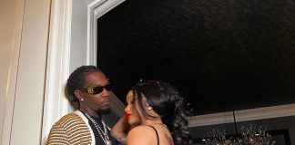 "I fight for my bitches, and over dick too" - Cardi B reveals what she fights for as she poses with Offset in revealing dress that leaves her entire bum hanging out