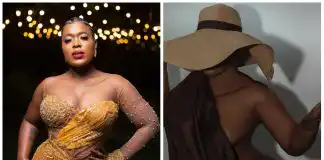 Moet Abebe leaves little to the imagination in naked photos