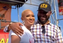 Beautiful moments of Yul Edochie and wife, May at her foundation launch (Video)