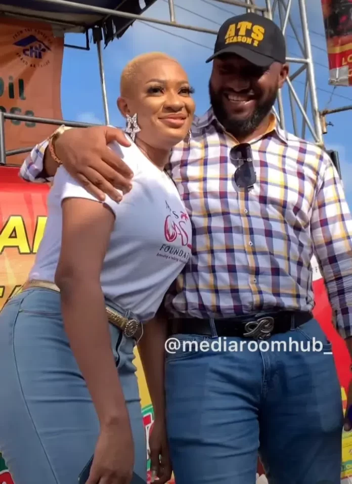 May-and-Yul-Edochie- Beautiful moments of Yul Edochie and wife, May at her foundation launch (Video)