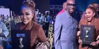 Kazim Adeoti celebrates wife, Mercy Aigbe as Edo State government honors her