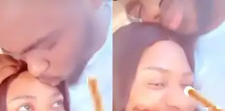 "From 60 years old man to underage Lover" - Reactions as Nkechi Blessing is seen with young lover after claims of dating an old man