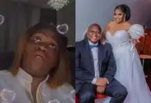 “My husband disvirgined me, if he ever cheats, I will call ‘adabi’ on him”– Tawa Ajisefini (Video)