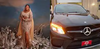 See the Expensive Mercedes Benz, Actress Eniola Badmus acquired as gift for her 45th Birthday