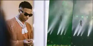 Wizkid makes grand entrance at show in Paris (Video)