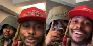 “Badoo no wan hear story, He dey follow him golden goose everywhere”– Netizens reacts to a video of Olamide and Asake